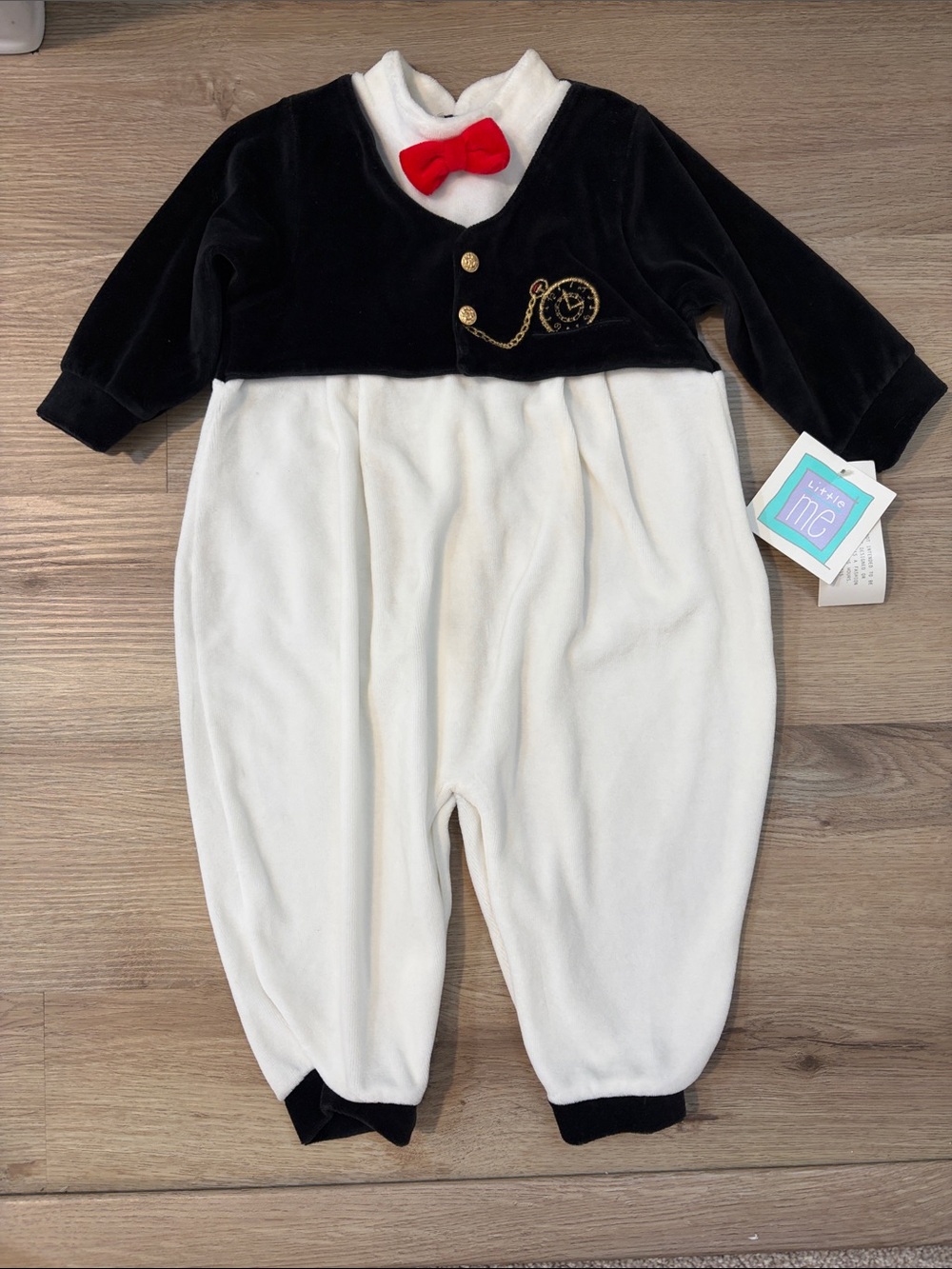 Vintage little me 18 velour tuxedo